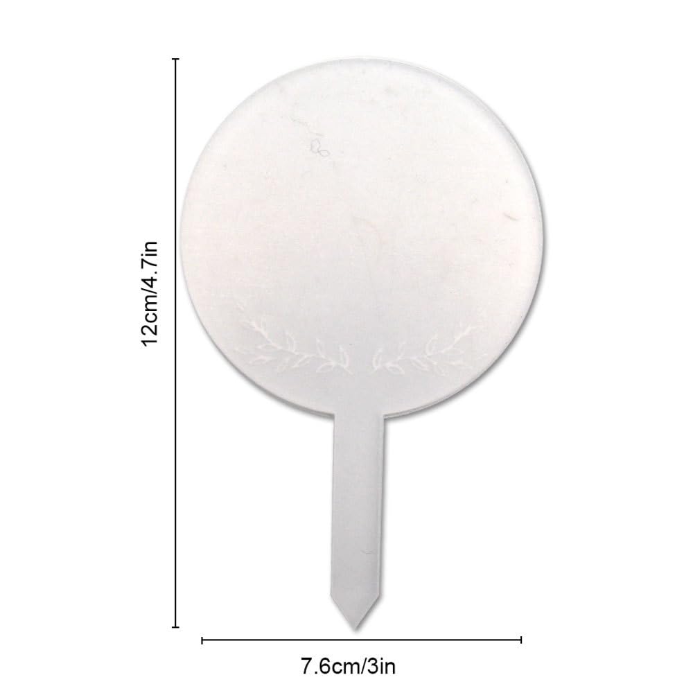 20 Stück Pflanzenschilder Acryl Blumentopfetikett,Stecketiketten zum Beschriften,Pflanzenschilder Für draussen Wetterfest,Pflanzenstecker Zum Beschriften,Pflanzen Beschriftungsschilder,E
