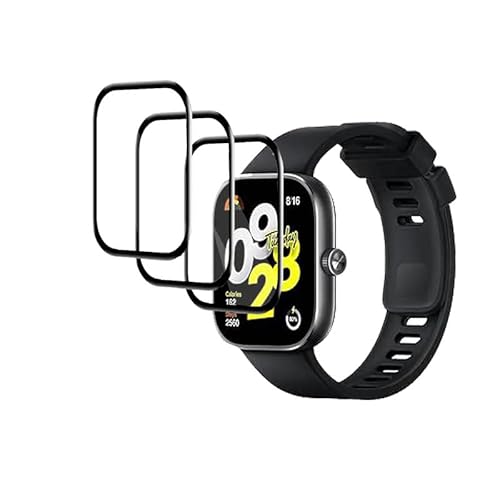 【3枚セット】For Redmi Watch 5 Active フィルム PMMA素材 保護フィルム Redmi Watch 5 Active PMMA素材フィルム 保護フィルム 取付簡単 スクラッチ防止 3D Touch対応 高感度タッチ 撥水撥油 Re