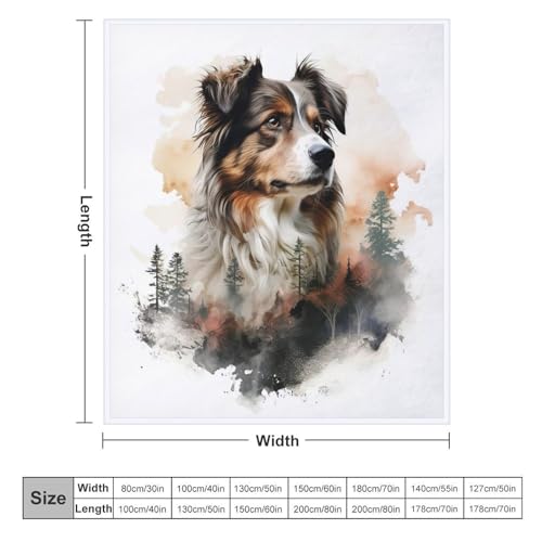 Couverture de canapé 180x200 motif chien pour cocooning - 6