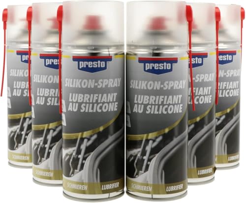 presto 540646 Set di 6 Spray al Silicone 400 ml