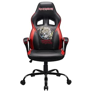 Iron Maiden The Number of The Beast Adult Gaming ChairOffice Gamer seat Size L