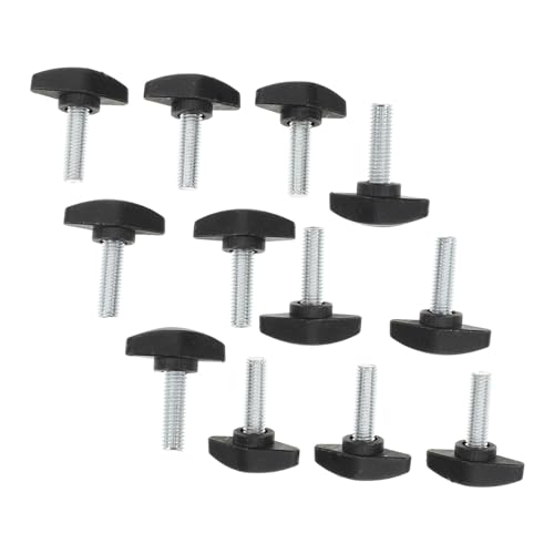 Holibanna 10Pcs Mic Clamp Screws for Microphone Stand Clip Durable Easy to Install Adjust Stable Design for Secure Mounting and Vibration Performance