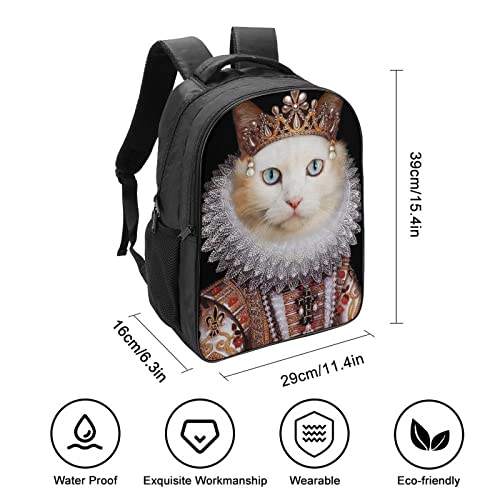 Sac à dos cool pour le collège avec motif de chat mignon - 2