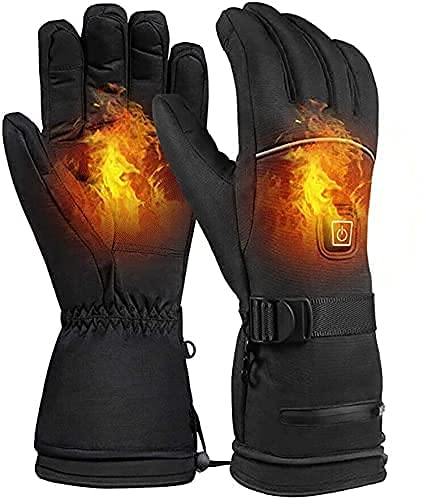 Gants chauffants rechargeables étanches à température réglable