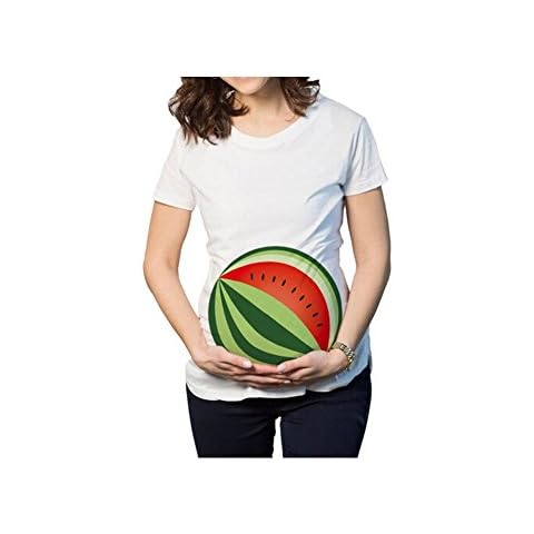 Witzige süße Schwangere Maternity Damen Umstandsmode T-Shirts Cover