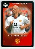 Rio Ferdinand trading card (Manchester United FC Soccer) 2003 Upper Deck Strike Force #23