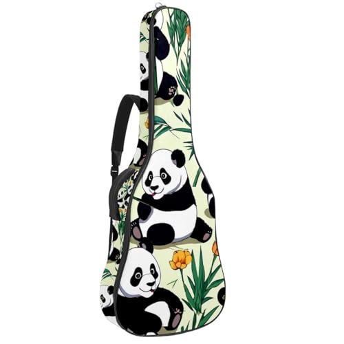 Housse universelle pour guitare acoustique étanche multicolore 106,7 cm avec poches