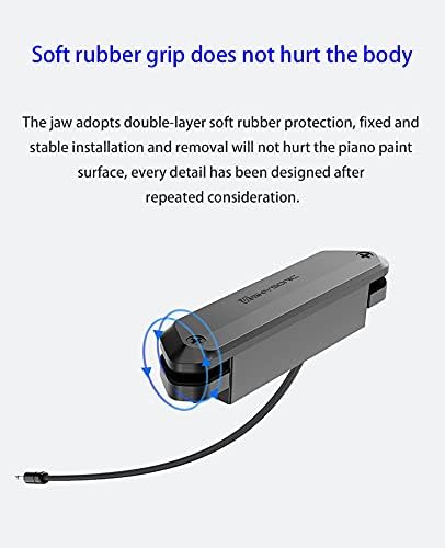 Close-up of Skysonic WR2 pickup showing soft rubber grips
