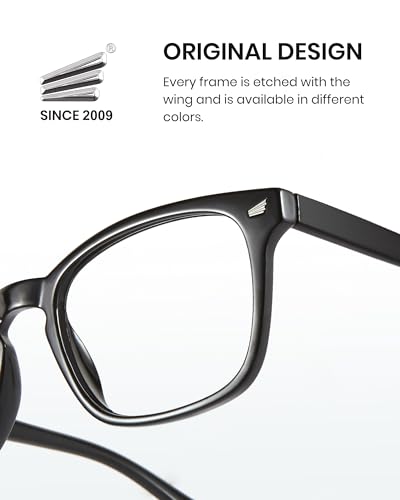 Image of Cyxus Blue Light Glasses for Women Men Stylish Computer Glasses Reduce Eye Strain UV Protection for Screen
