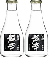 上撰 黒松白鹿 超辛本醸造 プリント瓶 180ml (× 2)