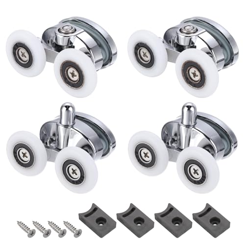 Galets de douche de 25mm en ABS pour rénover la cabine de la salle de bain
