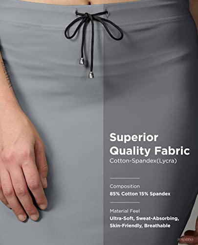 Image of ZORNITSA Cotton Lycra Saree Shapewear Petticoat for Women, Stretchable Saree Shaper Petticoat Inskirt, Shape wear Dress for Saree, Skirts