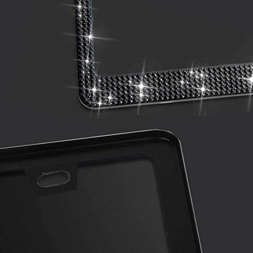 image for Shering Bling License Plate Frame, Elegant Gift Box with Handcrafted C