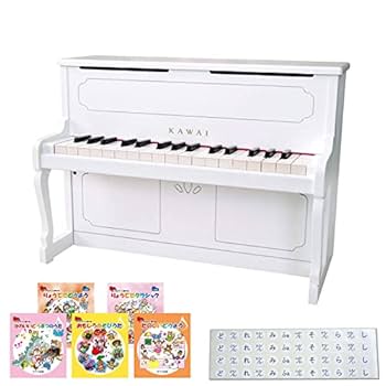 Amazon | カワイ ミニピアノ アップライトピアノ ホワイト 白
