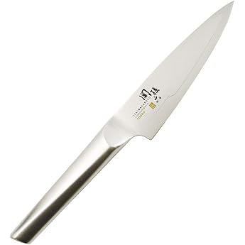 Kai Corporation AB5296 Petite Knife, Kansonroku 1000ST 4.7 inches (120 mm) Knife, Made in Japan, Dishwasher Safe, Fruit Knife