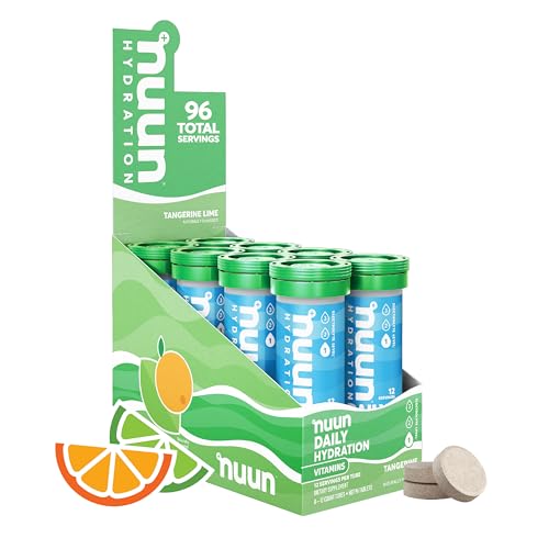 Image of Nuun, Electrolyte Drink Tabs Tangerine Lime Box, 8 Count