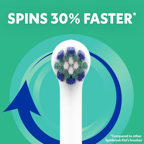 Brosse à dents électrique enfant Spinbrush Smart Clean phosphorescente à piles - 7