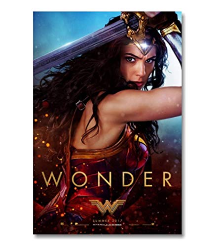 JCYMC Póster De Wonder Woman para Decoración De Sala De Estar con Imagen De Hogar Fd359Sz 40X60Cm...