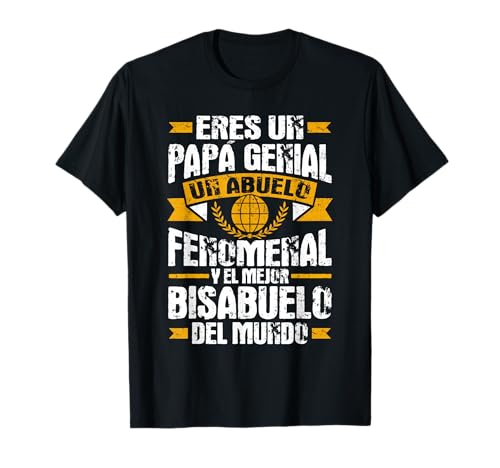 Bisabuelo Bisabuelo Día del Padre Fenomenal Bisabuelo Camiseta