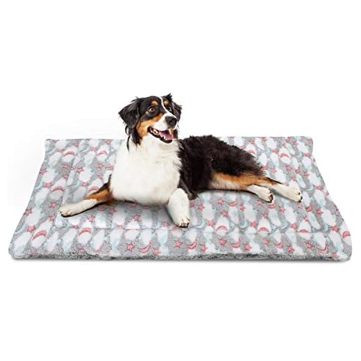 Nobleza colchón para Perros de Franela,Colchón Perro Plegable Lavable a máquina,súper Suave Portatil Colchón Sofá Almohada Suave, Gris,M(85x70cm)