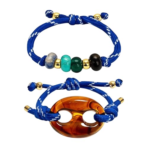 Pulseras de cuerda de nariz de cerdo: accesorio retro y portátil unisex