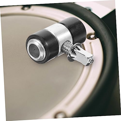 Batea para pedal de bombo con mazo pesado acabado plateado miniatura 5