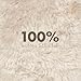 Nordic Sheep Lammfell Langhaarig 90x60 cm | Lammfell Echt für das Sofa, den Stuhl oder rund um den Esstisch | Jedes Lammfell Teppich ist EIN Unikat und von der Natur geschaffen | Farbe: Beige
