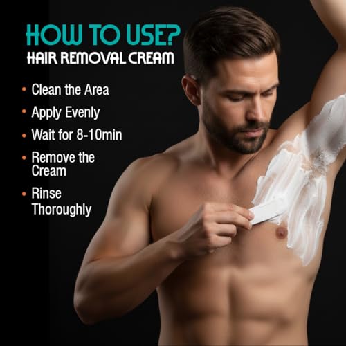 Image of Glamveda Intimate Hair Removal Cream for Men 60g | Pubic Hair Removal | Painless, Faster, Soothing | Brighten, Non Irritating | For Sensitive Body Areas | Body Hair Remover | All Skin Type