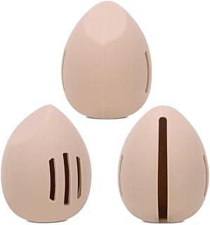 Soporte de esponja de maquillaje de silicona,...