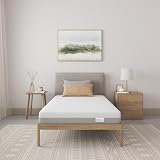 HomJoones Memory Foam Mattress, Medium Firm Bed in a Box, Breathable Responsive Support, CertiPUR-US Certified Foam, Ideal for Bunk Beds & Guest Rooms (8 Inch Twin XL)