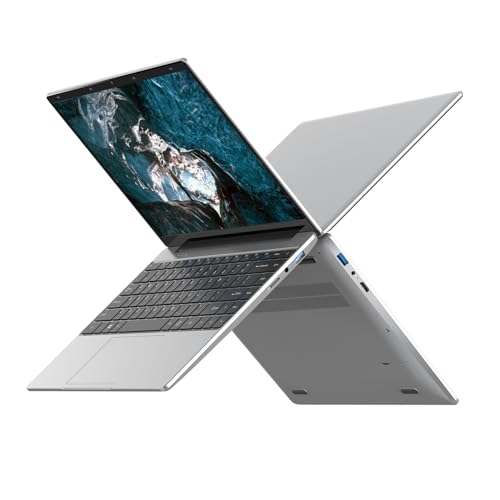 Notebook Huitbat TK-N509, Intel Celeron 4-Core 8GB RAM 256GB SSD, Intel UHD Graphics, Windows 11 Pro, Tela 15,6″ Full HD LED, Reconhecimento de Impressão Digital, 1.55kg Prata