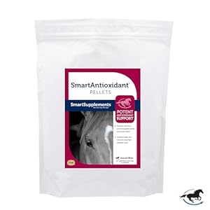 SmartPak SmartAntioxidant Pellets Vitamin C & E Formula | Grape Seed Extract & Citrus Bioflavonoids, Horse Supplement for Senior & Performance Horses, 56 Servings, 5 lb Bag