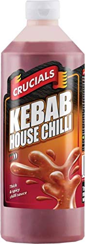 Crucials Kebab House Chilli 500ml - Paquete de 3