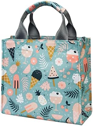 PHEBEN Small Diaper Bag Waterproof Travel Tote Mini Diaper Bag Multi-Function Small Diaper Bags Crossbody Bag(Cartoon Dessert)