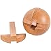 Kaikso-In Loquet Kongming en bois, puzzle 3D en bois, jeu de cube intellectuel, pour enfants et adultes