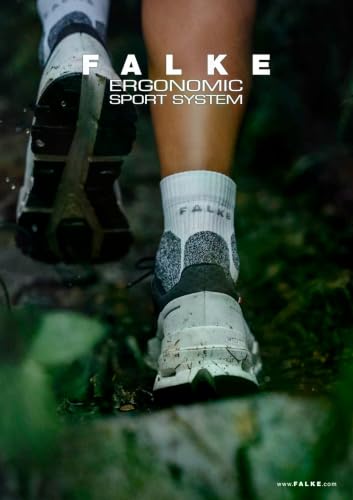 Image of FALKE Women's RU Trail Running Socks, Stabilizing Athletic, 1 Pair