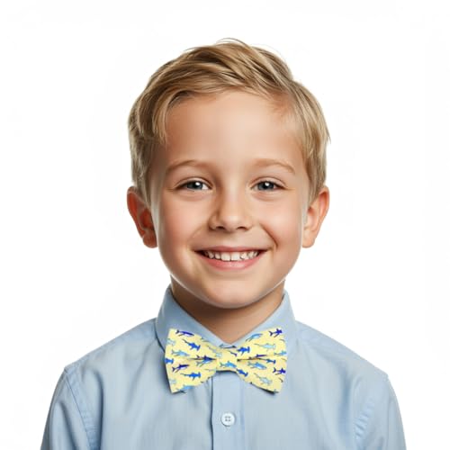 Image of Colorful Fun Pattern Pre-Tied Bow Tie Mens Floral Space Adjustable Bowtie