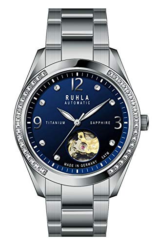 Preisvergleich Produktbild UMR Damenuhr analog Automatikwerk mit Titanarmband 21865