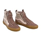 Vans Filmore Hi VansGuard, Zapatillas, Mujer, Suede/Nylon Brown/Gum, 41 EU