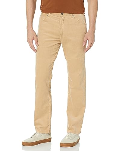 Pantalon en velours Quiksilver Kracker Cord pour homme en coloris beige Plage 233