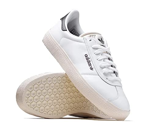 adidas Gazelle Adv Shoes - White/White/Shadow Olive - 8.0