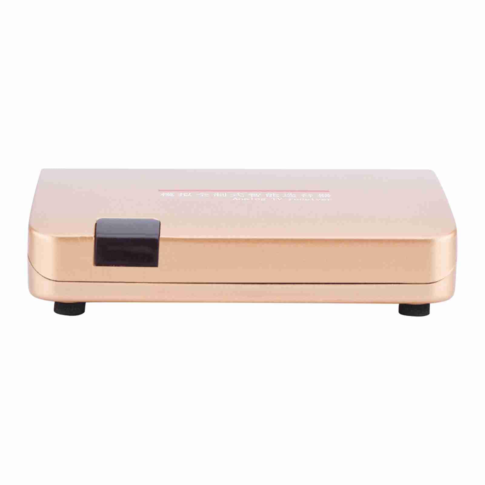 Convertisseur TV RF vers HDMI Récepteur TV Analogique, Adaptateur Convertisseur HDMI Télécommande, 100-240 V, pour Téléviseurs avec Port D'entrée HDMI, pour Projecteurs (Prise UE)