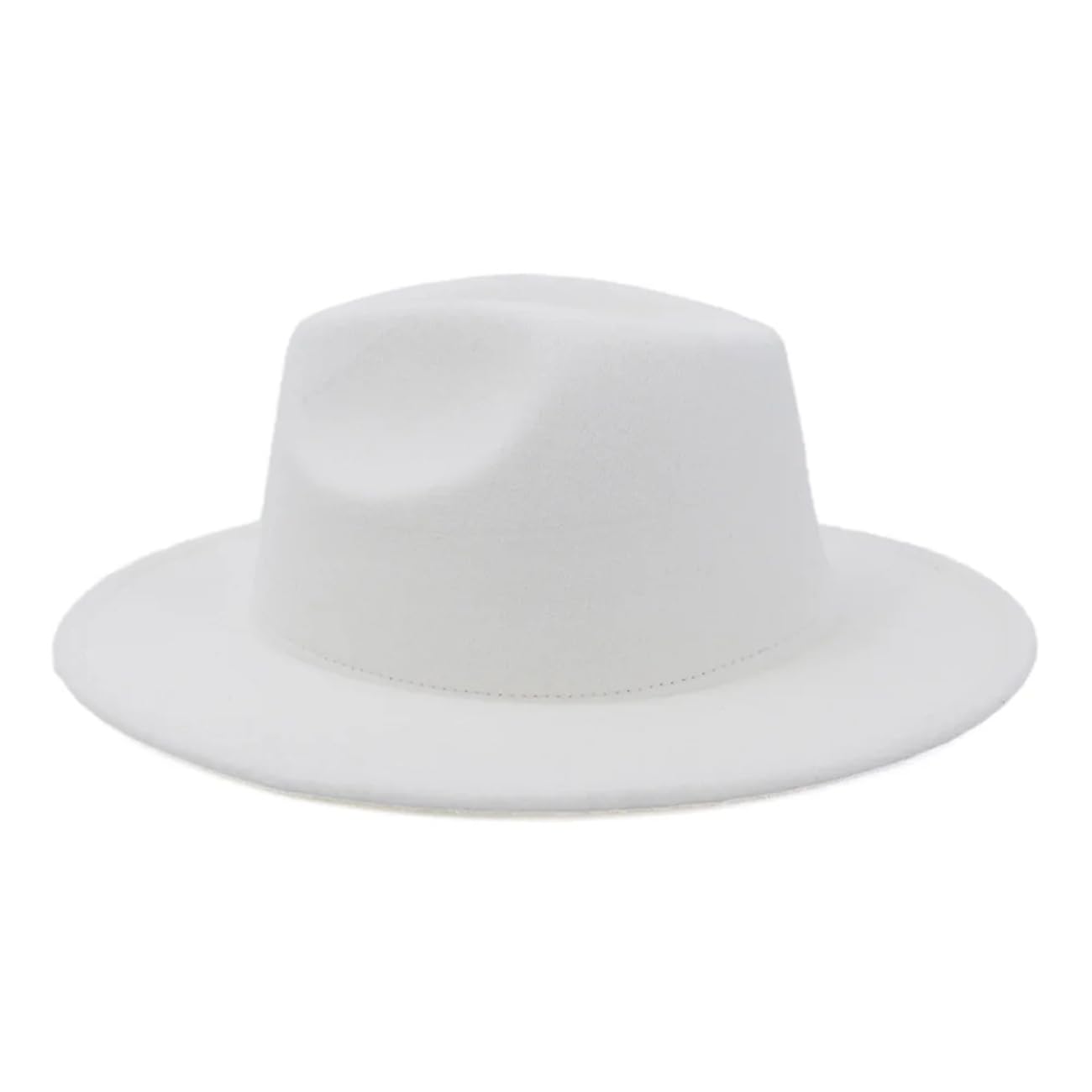 Cappello Fedora in feltro di lana alla moda Jazz Panama Patchwork Chiesa Party elegante cappello a cilindro