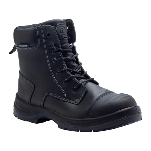 Preisvergleich Produktbild Blackrock Lincoln Sicherheitsschuhe S3 Völlig wasserdichte Sicherheitsstiefel aus metallfreiem Leder mit Mittelfußschutz, Komposit-Zehenkappe und schützender Zwischensohle, Knöchelstütze
