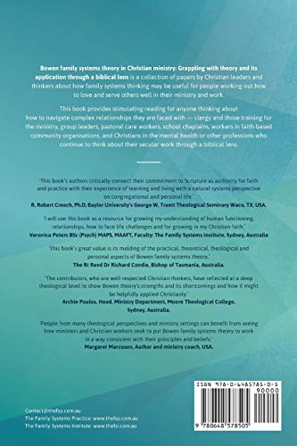 Bowen Family Systems Theory In Christian Ministry: Grappling With Theory And Its Application Through A Biblical Lens #TOP1