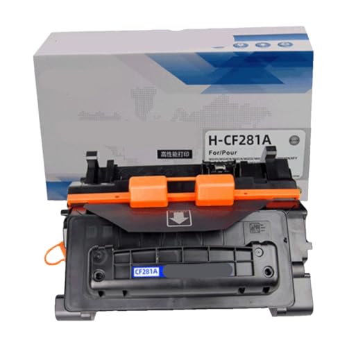 Toner CF281A 81A noir pour vos impressions de rapports en volume M605dn