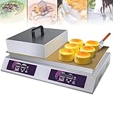 DPLXFPP Máquina Eléctrica para Hacer Soufflé, Dorayaki Panqueques Soufflé, Dorayaki De Encimera, Waflera, para Cocina Casera, Restaurante, Panadería, Snack Bar 60-240 °C B