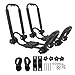 XHTLLO 2Pcs Kayak Roof Rack, Foldable J Bar Car Roof Rack, Universal Kayak Rack, Adjustable Car Top Mount Carrier for Car, SUV, Pickup, Trucks, Kayaks