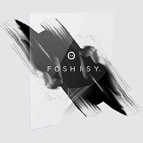 FOSHISY A4 PVC Clear Binding Covers, 150 Micron, Pack of 100 - Image 4