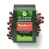 Al-Aqeeq Yemeni Coffee, Medium Roast Whole Bean, 8.8 oz - Authentic Single Origin Arabica, Freshly Roasted Coffee Beans
